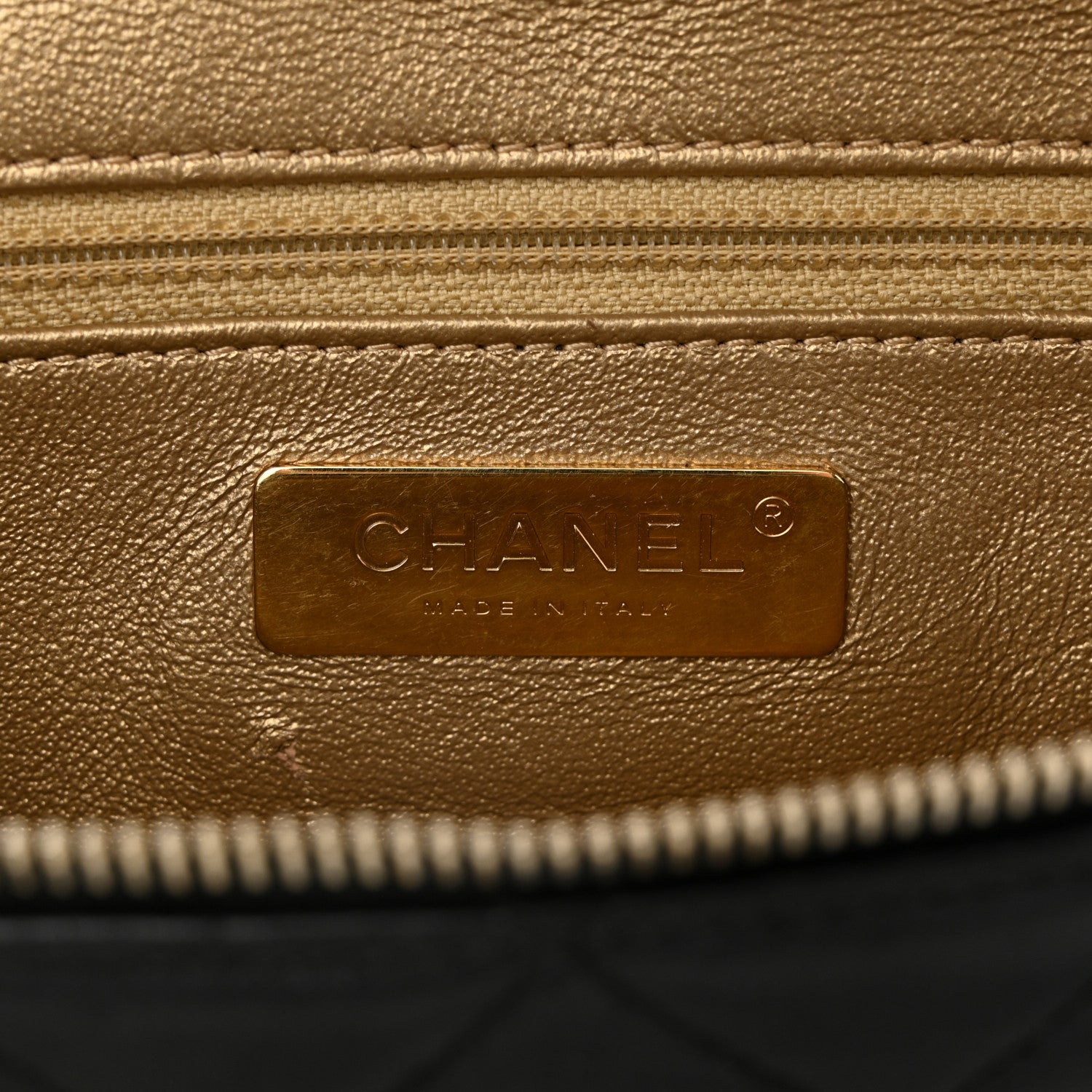 Chanel Lambskin Quilted All About Chains Waist Belt Bag Black 6 of 10