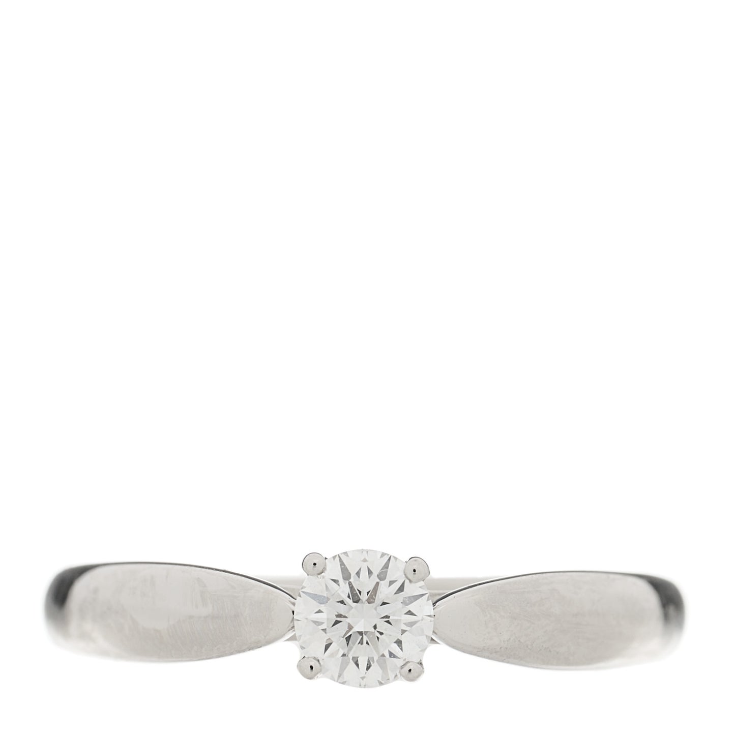 Platinum Diamond .25ct Harmony Solitaire Engagement Ring 51 5.75