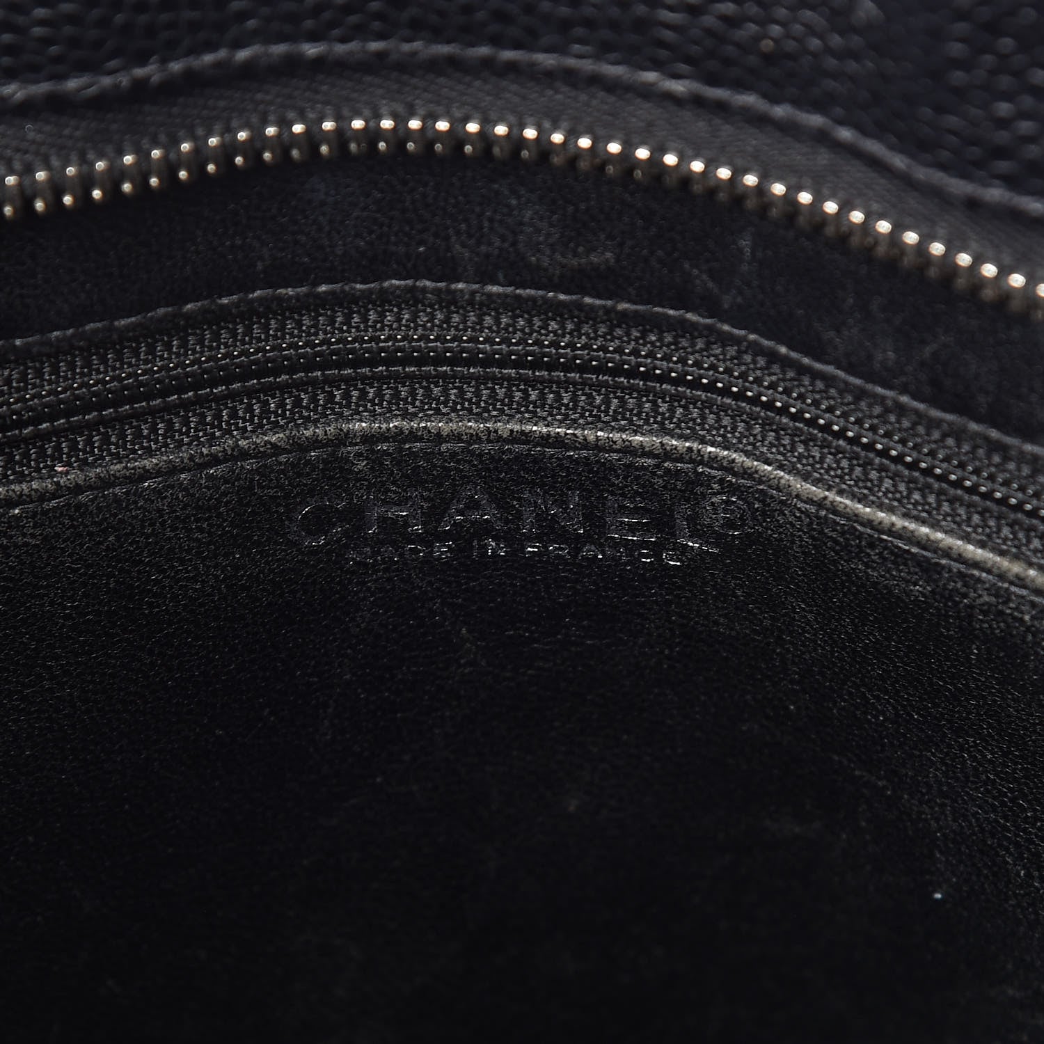 Chanel Caviar Quilted Medallion Tote Black 6 of 13