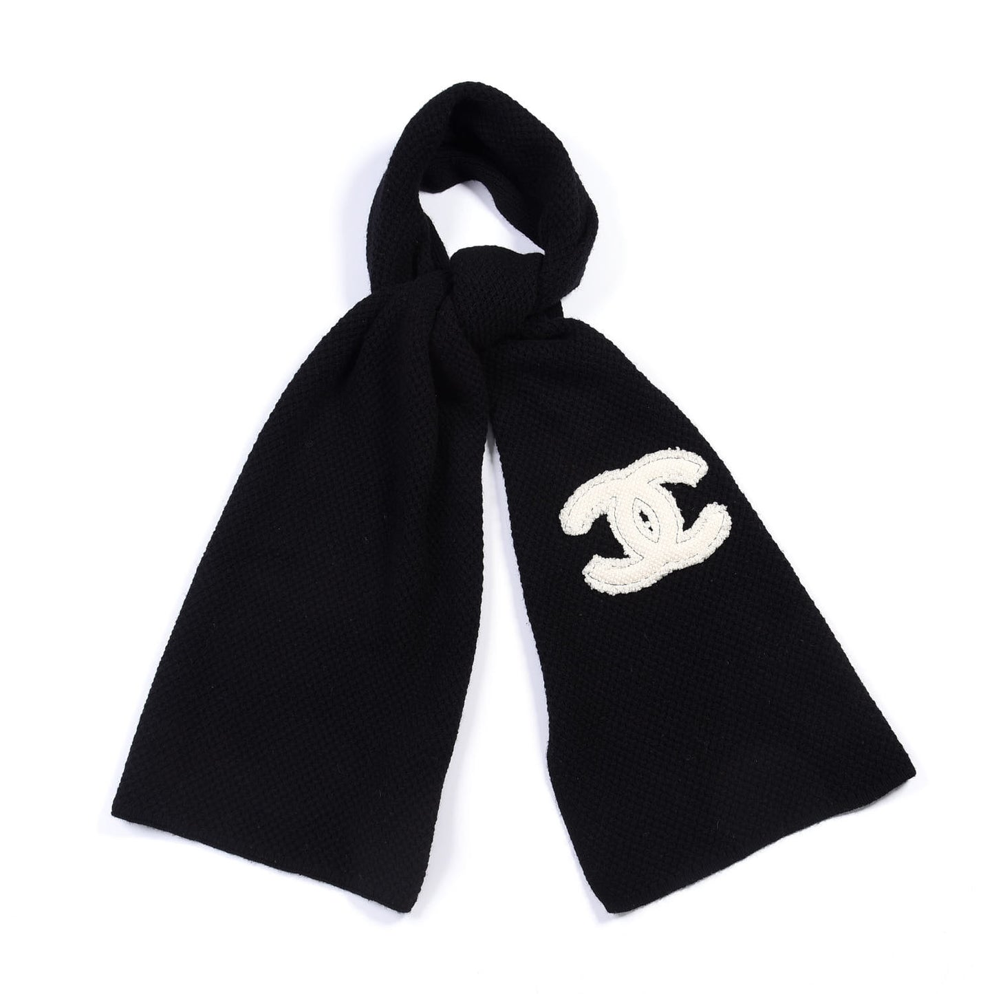 Cashmere CC Scarf Black