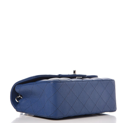 Chanel Caviar Quilted Mini Rectangular Flap Blue 4 of 7