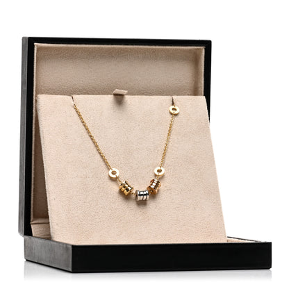 Bulgari 18K Yellow Rose White Gold B.Zero1 Bracelet 4 of 4