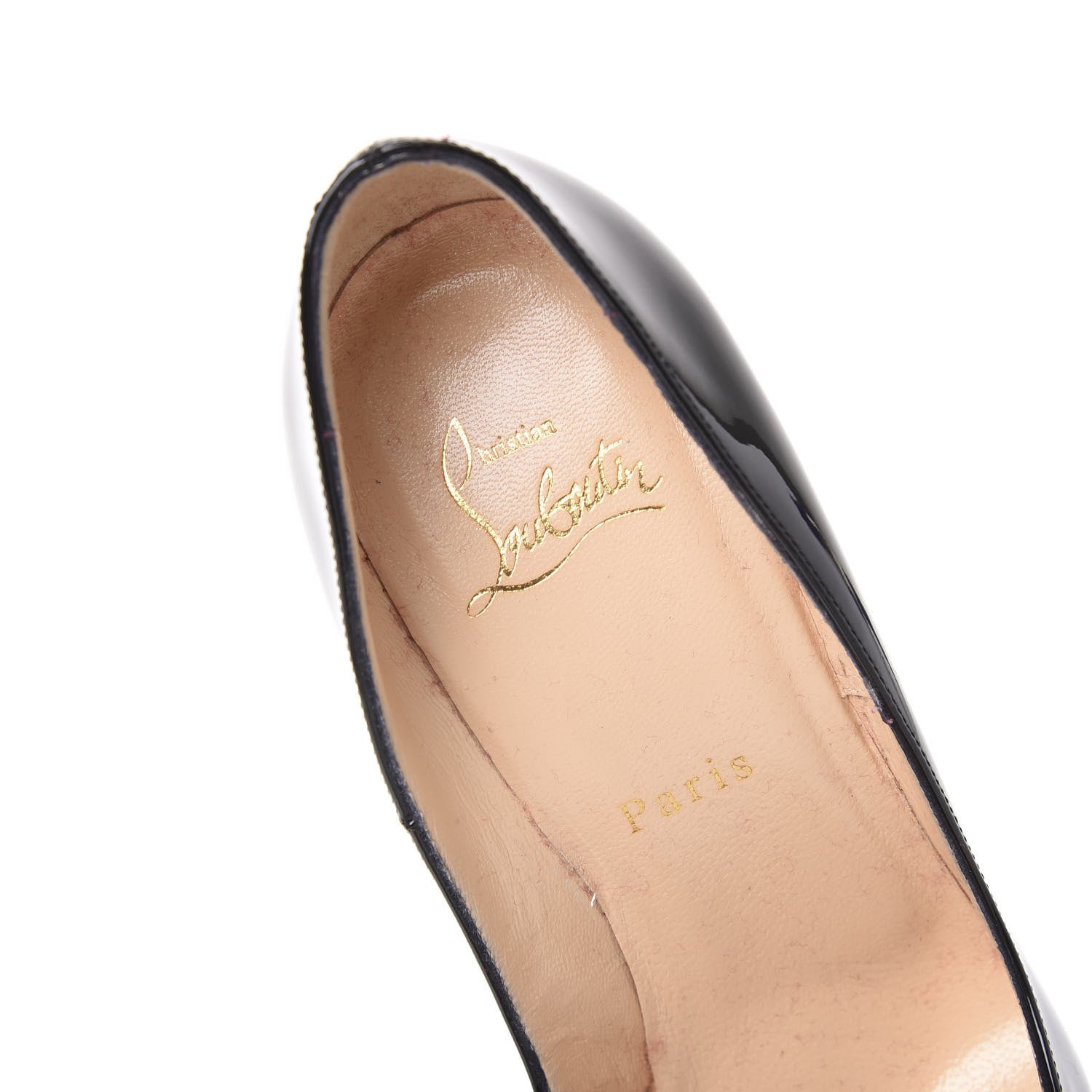 Christian Louboutin Patent So Kate 120 Pumps 37.5 Black 7 of 7