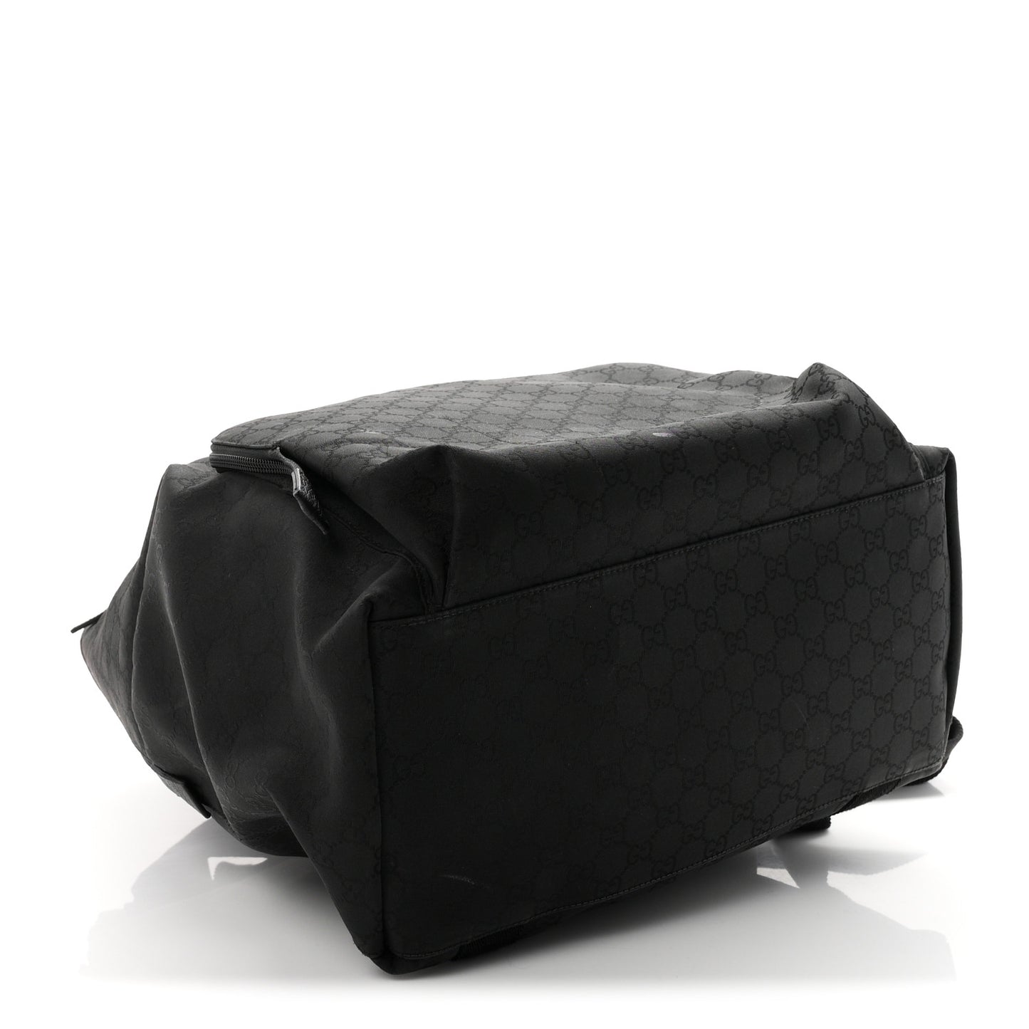 Nylon Monogram Medium Backpack Black