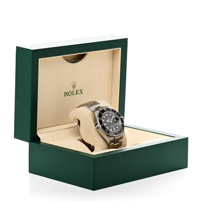 Rolex Stainless Steel 43mm Oyster Perpetual Date Sea-Dweller Watch Black 126600 5 of 5