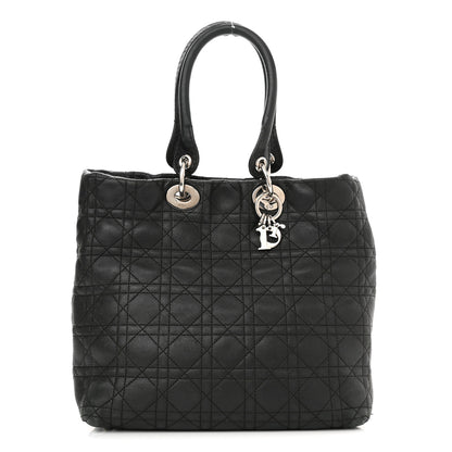 Christian Dior Lambskin Cannage Medium Soft Lady Dior Black 1 of 21