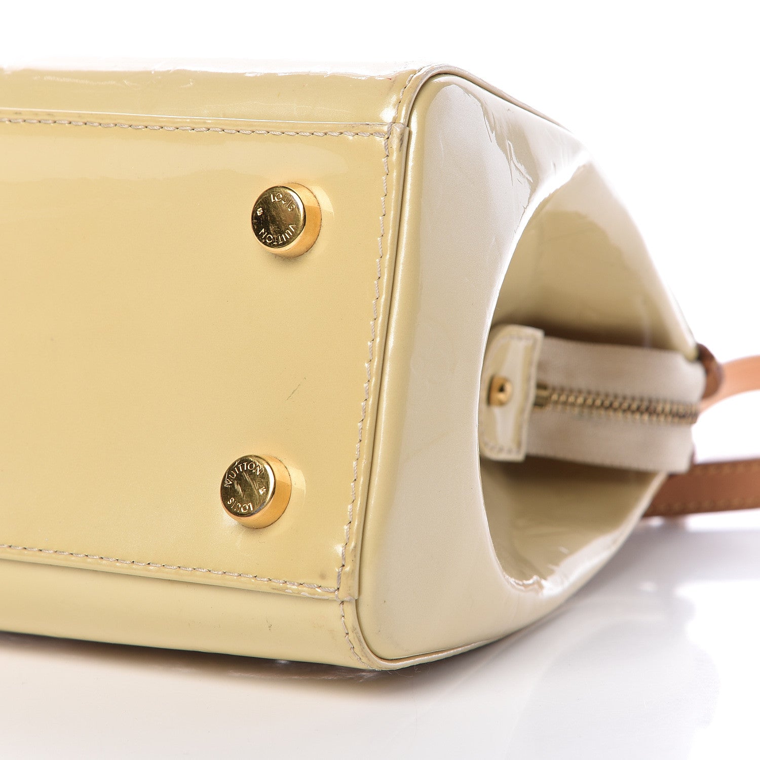 Louis Vuitton Vernis Brea MM Blanc Corail 10 of 16
