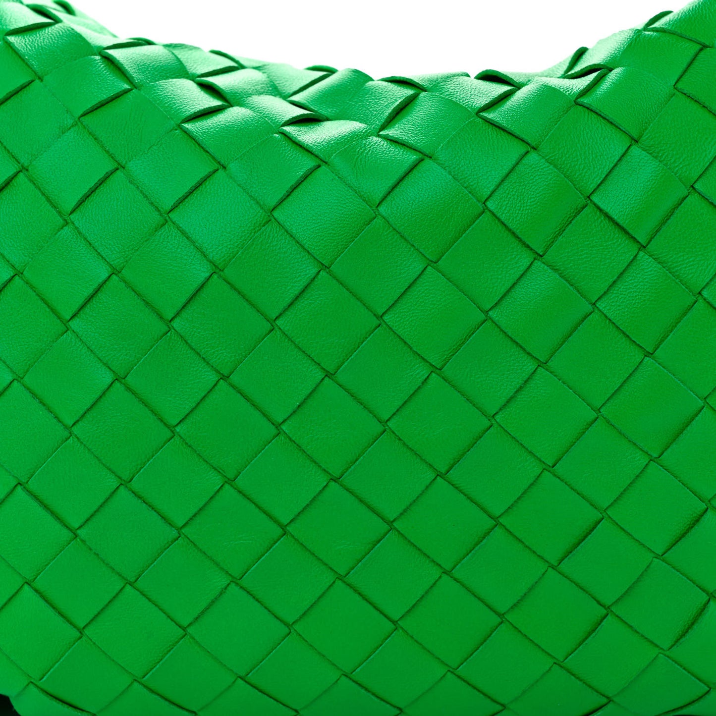 Nappa Intrecciato Teen Jodie Hobo Parakeet