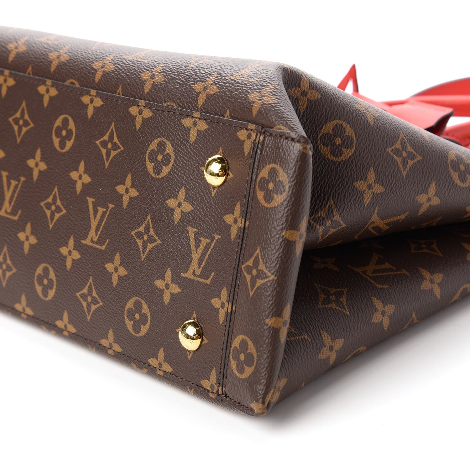 Louis Vuitton Monogram Flower Tote Coquelicot 7 of 10