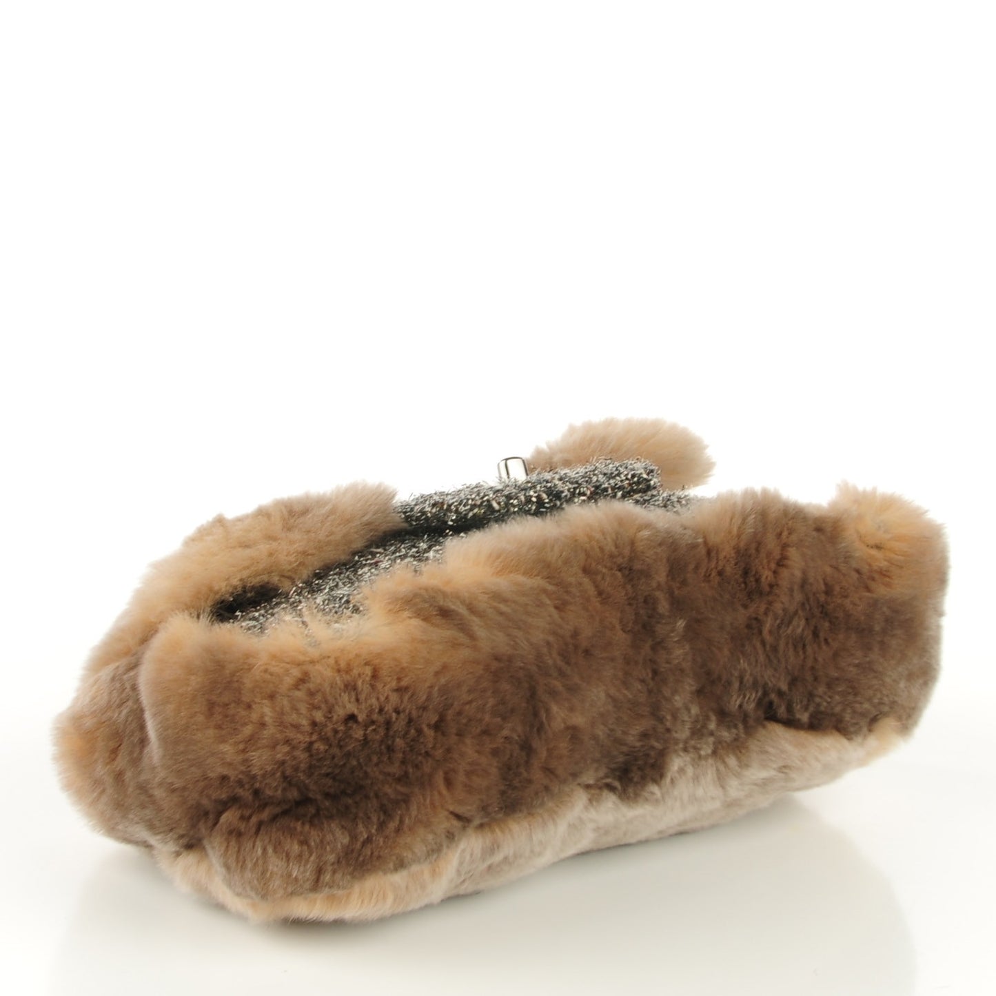 Rabbit Fur Fantasy Tweed Small Flap