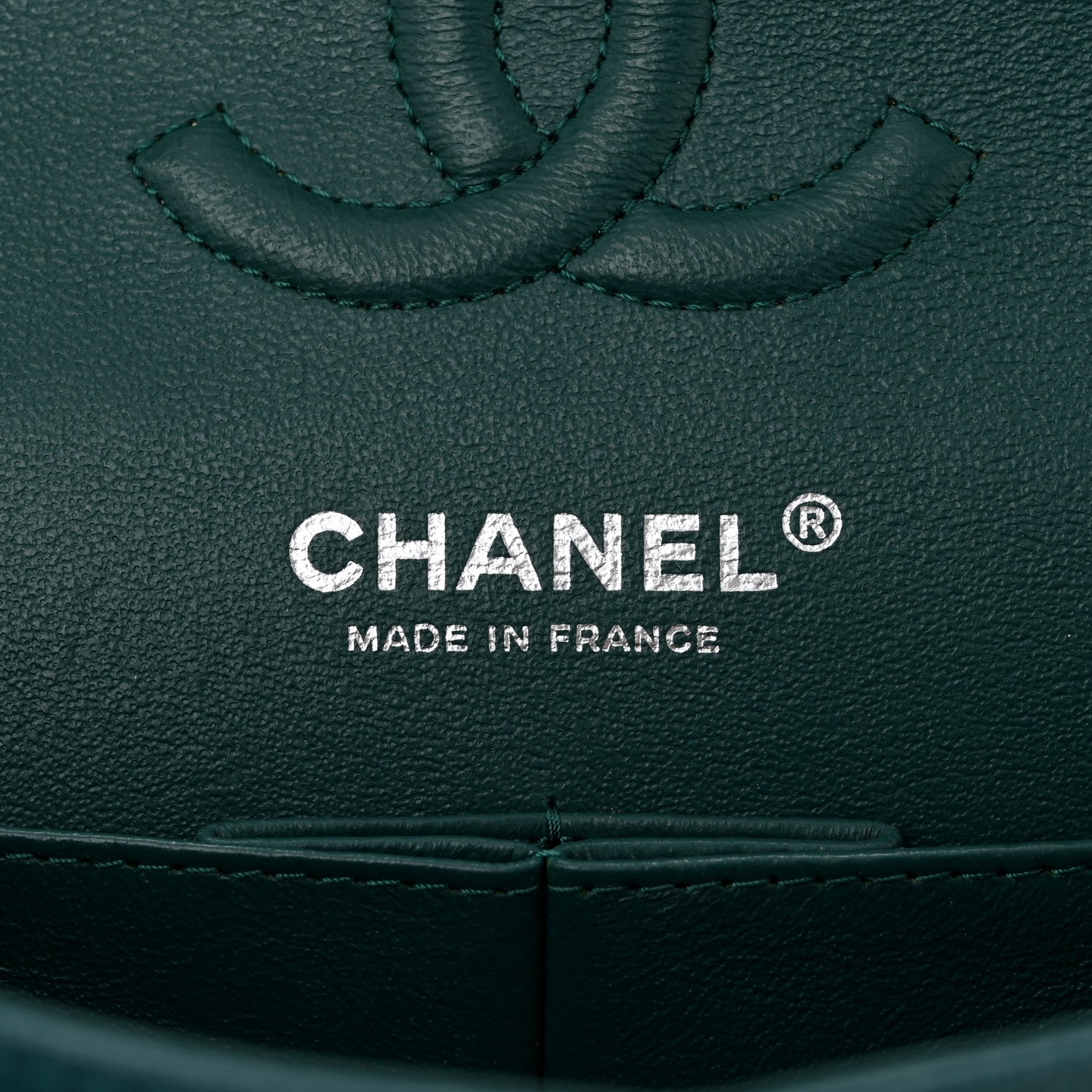Chanel Caviar Quilted Small Double Flap Light Green 6 of 11