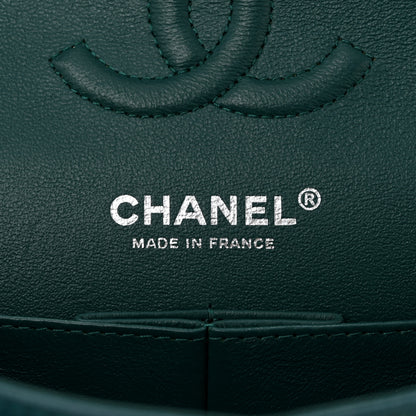 Chanel Caviar Quilted Small Double Flap Light Green 6 of 11