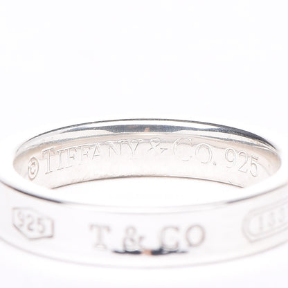 Tiffany Sterling Silver Narrow 1837 Band Ring 49 5 4 of 4