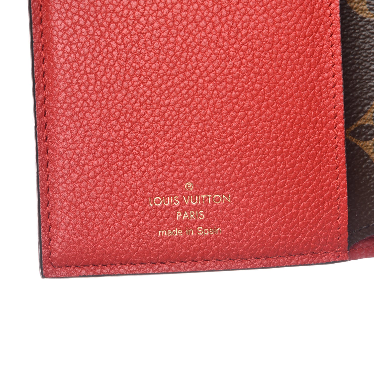 Louis Vuitton Monogram Pallas Compact Wallet Cherry 6 of 8
