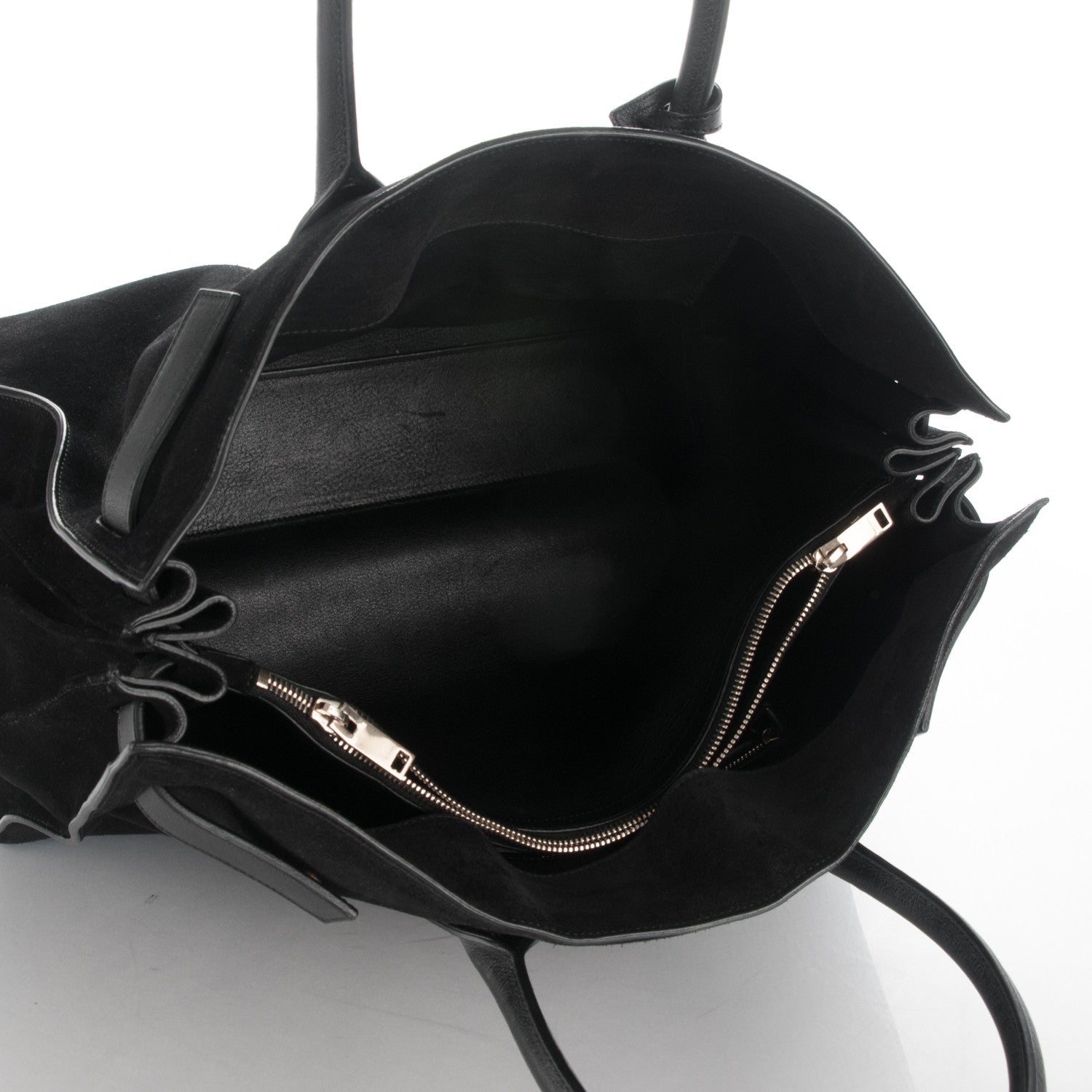 Saint Laurent Suede Large Sac de Jour Carryall Black 5 of 12