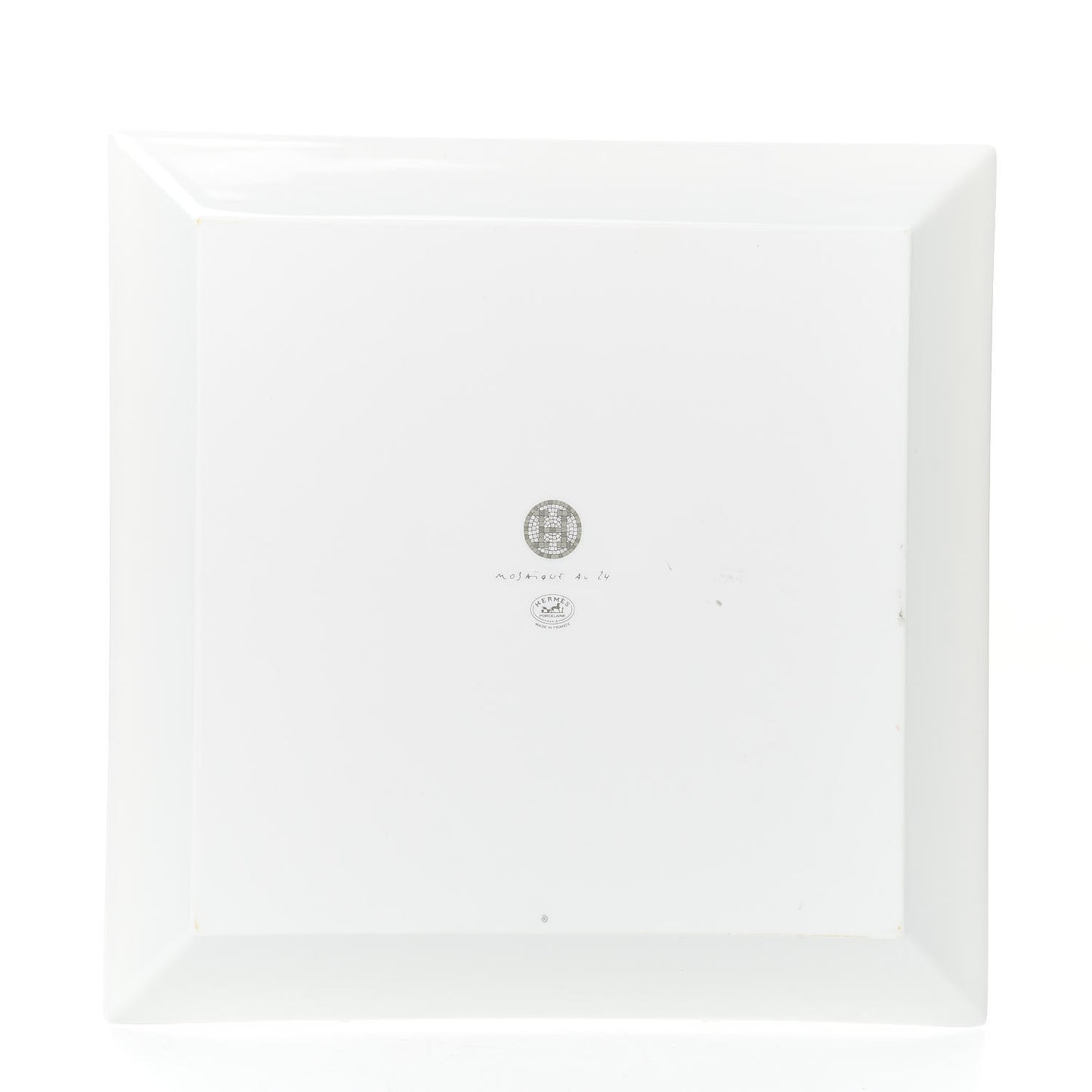 Porcelain Mosaique au 24 Platine Square Plate