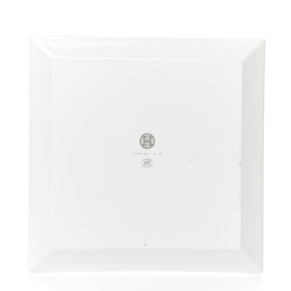 Hermes Porcelain Mosaique au 24 Platine Square Plate 3 of 7