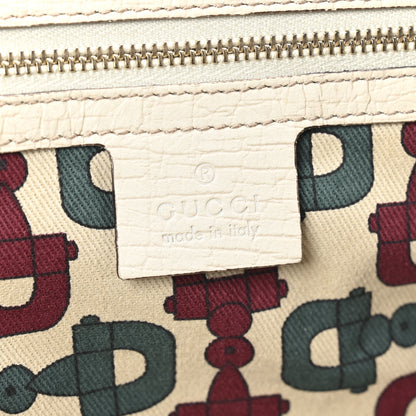 Gucci Monogram Medium Jolicoeur Tote White 6 of 10