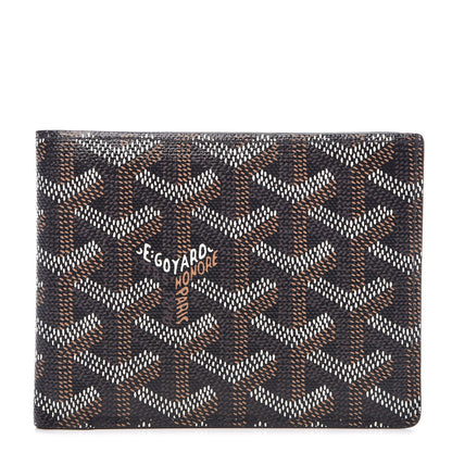 Goyard Goyardine Bi-Fold Victoire PM Wallet Black 1 of 9