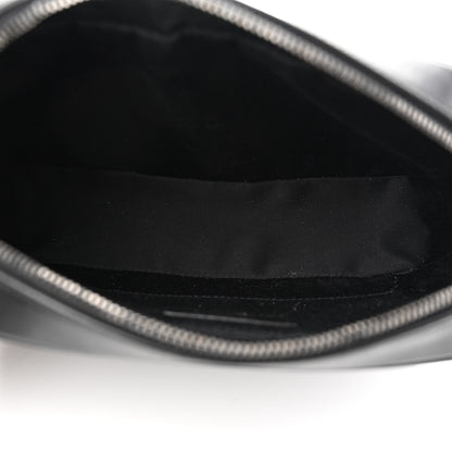Saint Laurent Calfskin Matelasse Monogram Lou Camera Bag Black 5 of 10