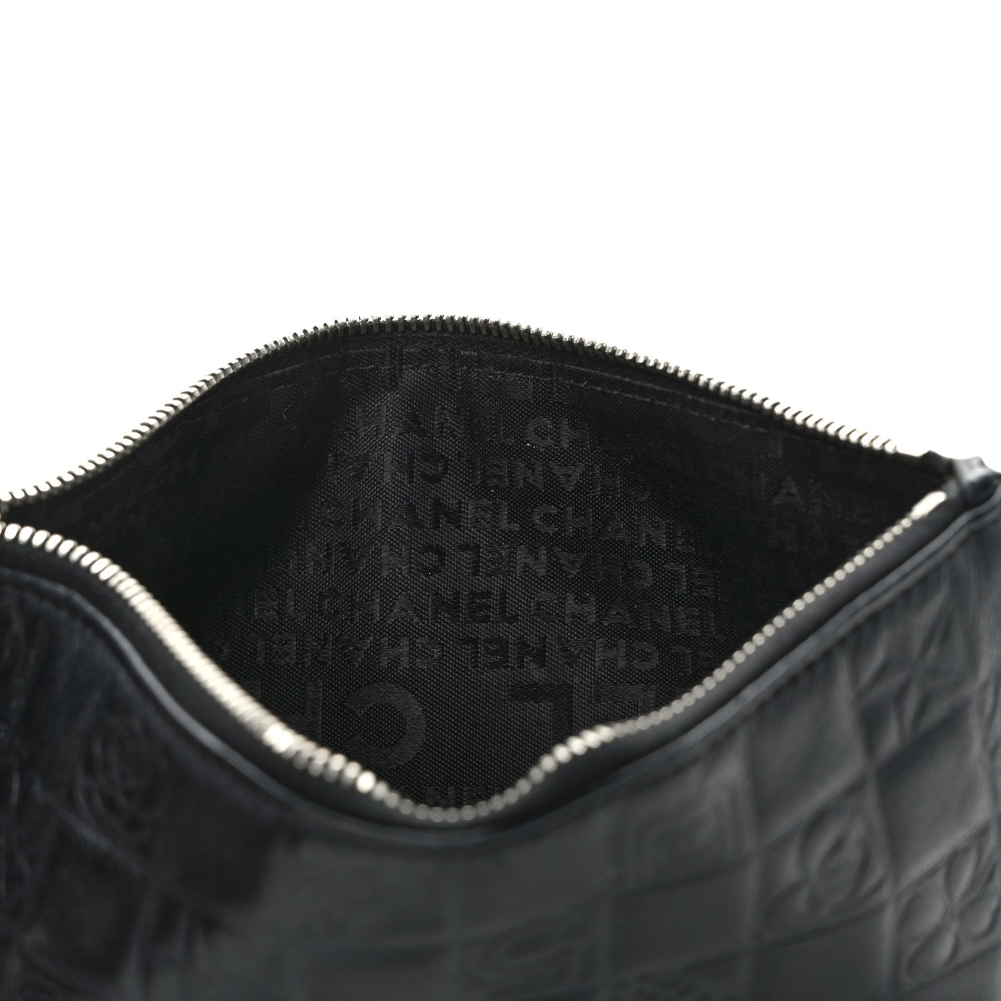 Lambskin Precious Symbols Pochette Black