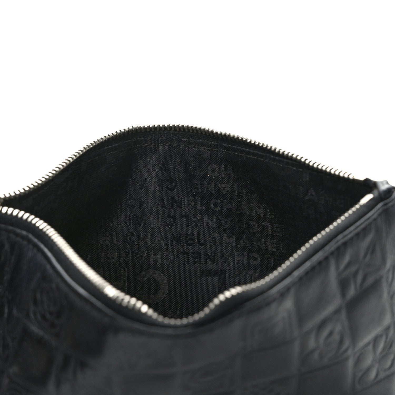 Chanel Lambskin Precious Symbols Pochette Black 11 of 11
