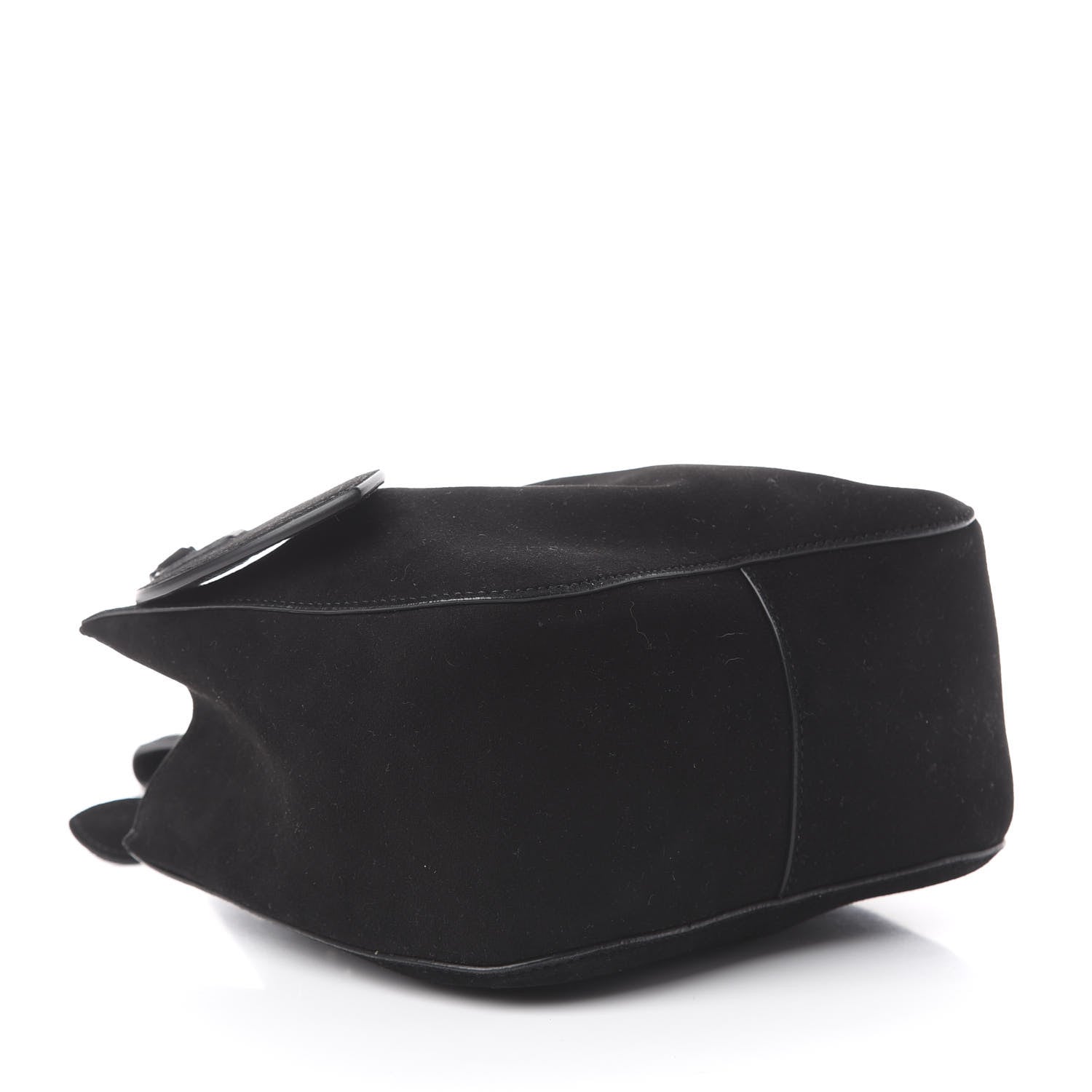 Alaia Suede Petal Embellished Rose-Marie 19 Bag Black 3 of 16