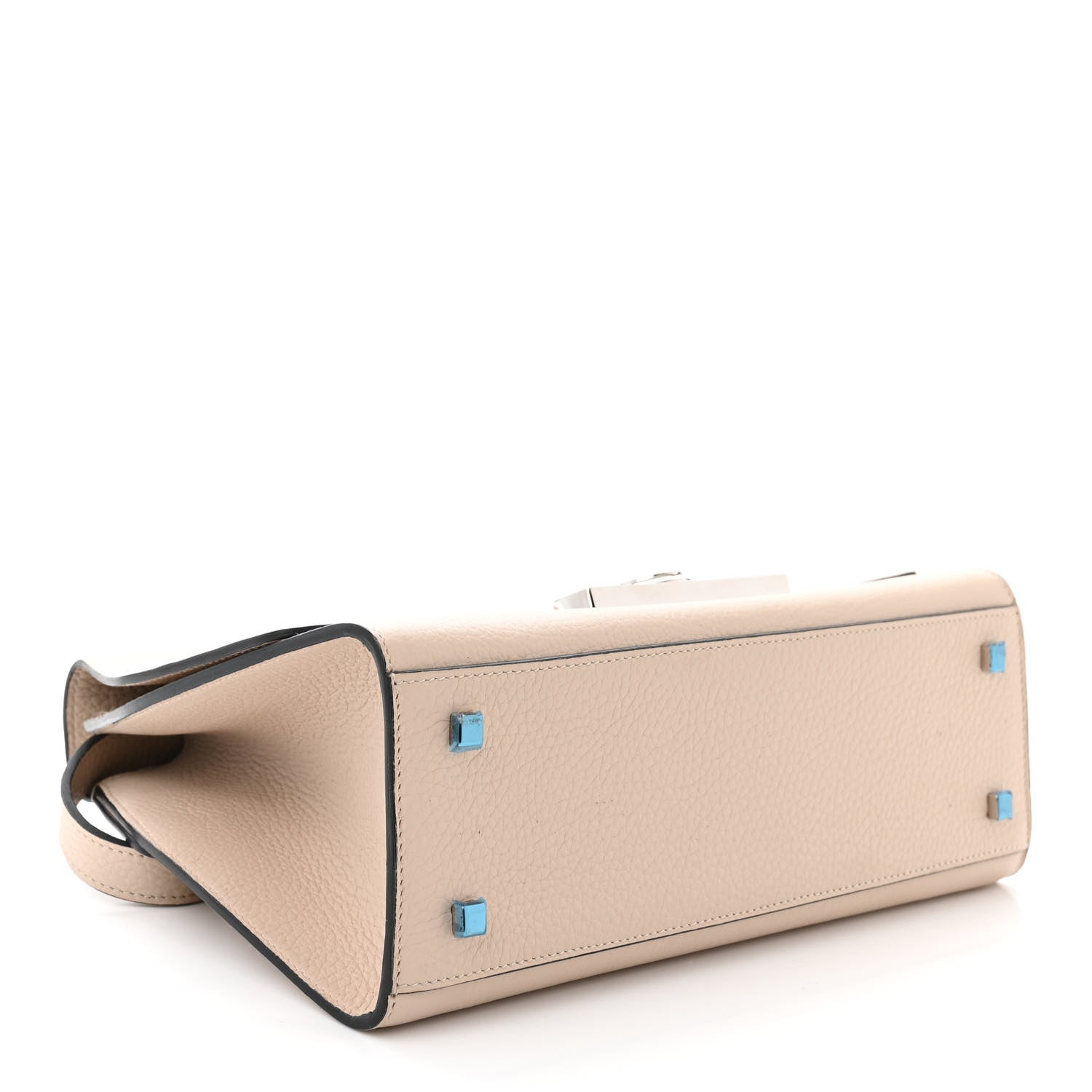 Moynat Taurillon Blush Rejane PM Tourterelle 4 of 12