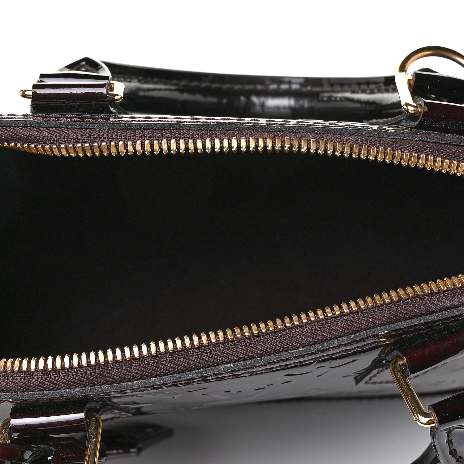Louis Vuitton Vernis Alma BB Amarante 7 of 8