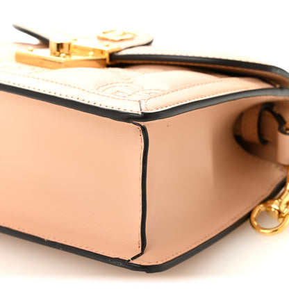 Gucci Calfskin GG Matelasse Mini Chain Top Handle Bag Light Pink 10 of 10