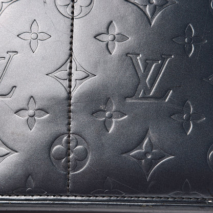 Louis Vuitton Mat Monogram Sutter Tote Blue 13 of 14
