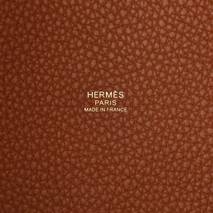 Hermes Taurillon Clemence Picotin Lock 18 PM Gold 6 of 10