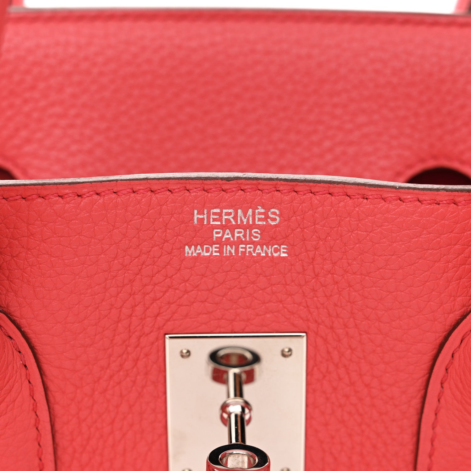 Hermes Togo Birkin 35  Bougainvillea 9 of 17