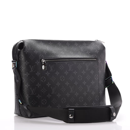 Louis Vuitton Monogram Eclipse Apollo MM Black 3 of 9