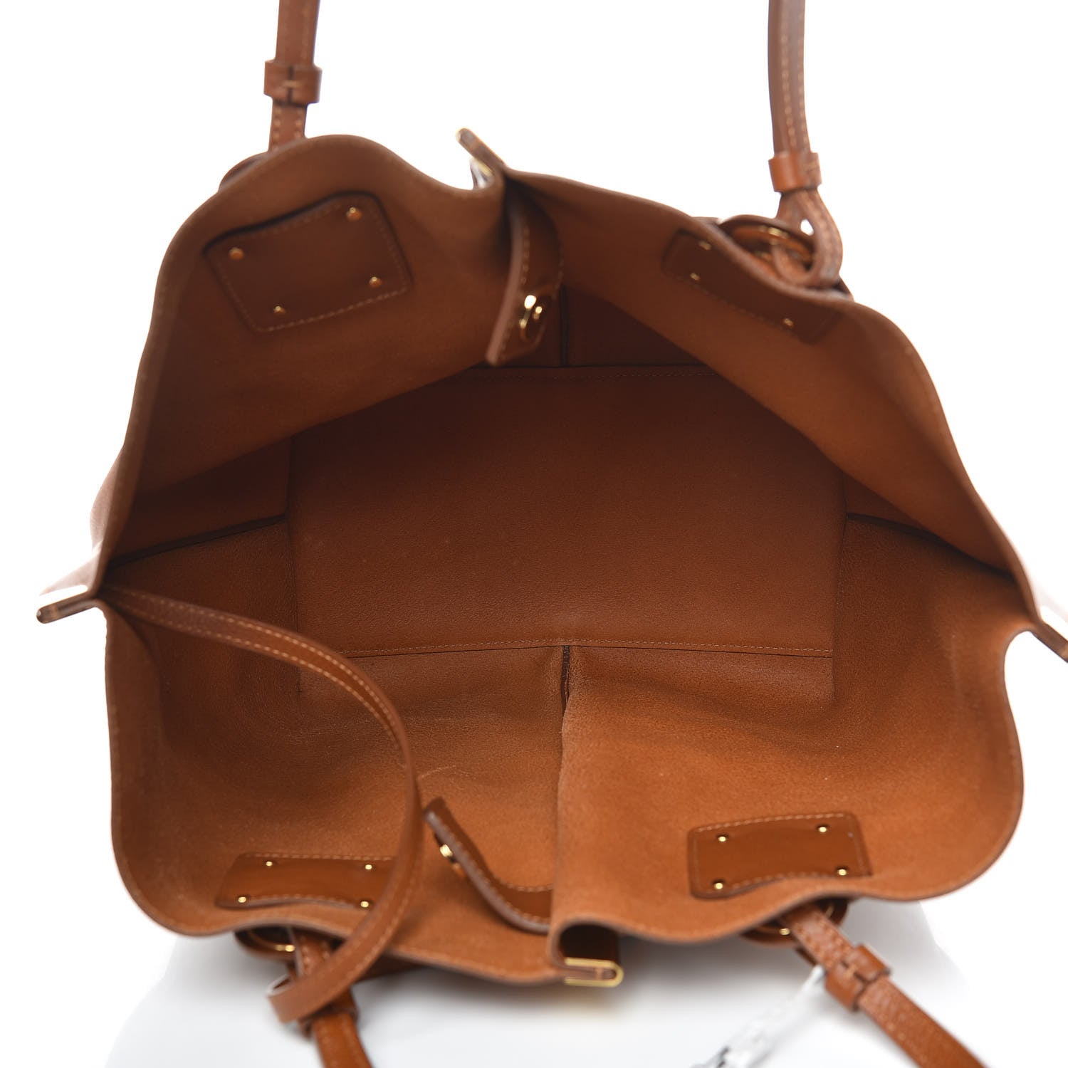Chloe Smooth Calfskin Medium Vick Tote Caramel 5 of 9