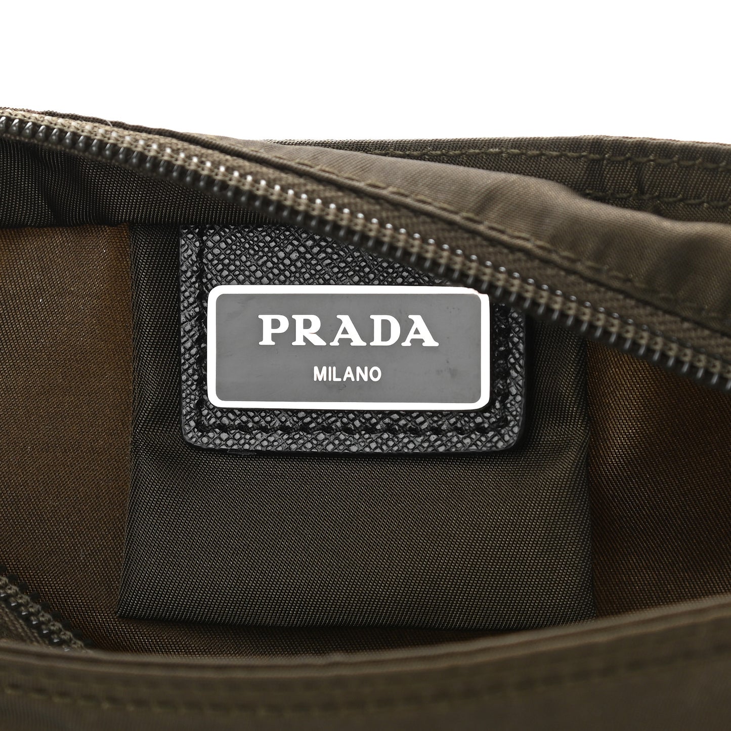 Nylon Vela Sport Flat Messenger Bag Bruciato