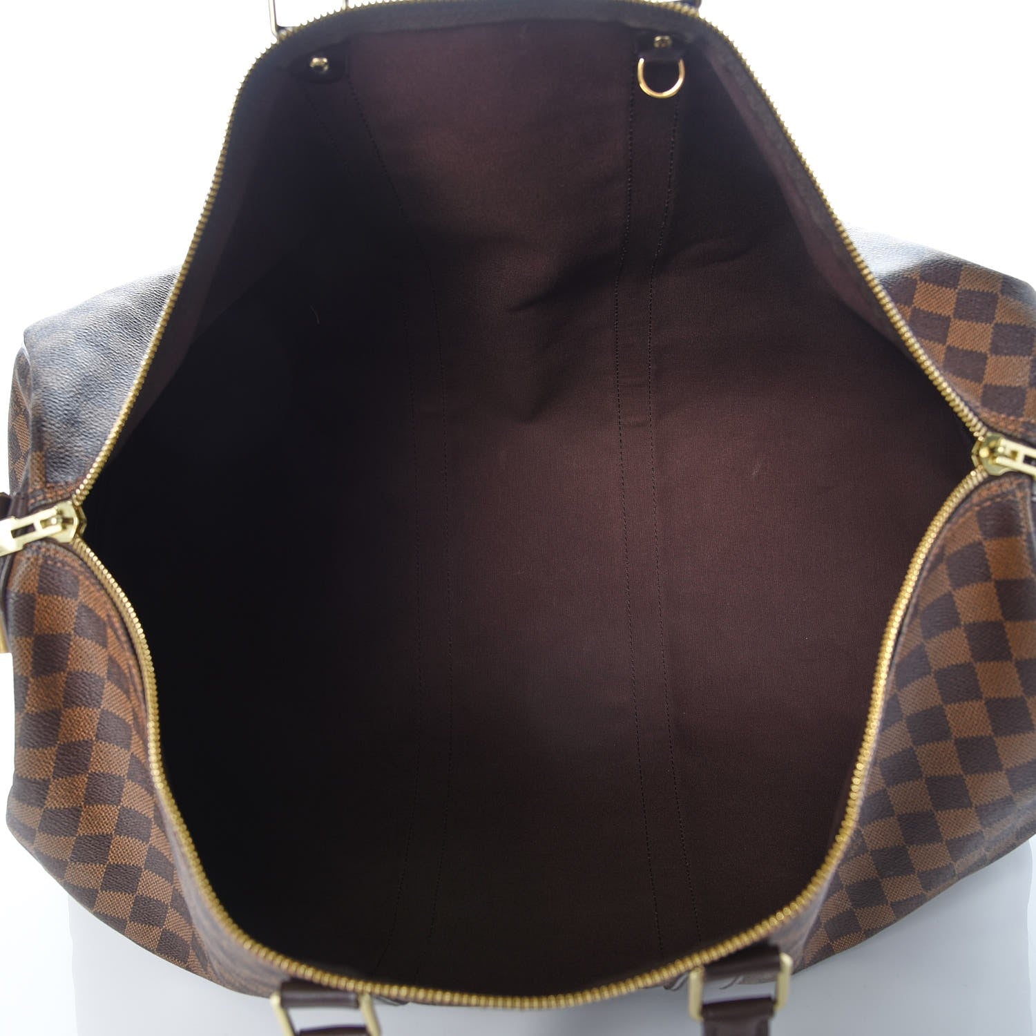 Louis Vuitton Damier Ebene Keepall Bandouliere 55 5 of 17