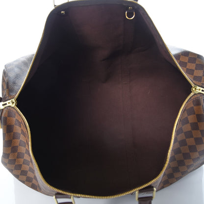 Louis Vuitton Damier Ebene Keepall Bandouliere 55 5 of 17