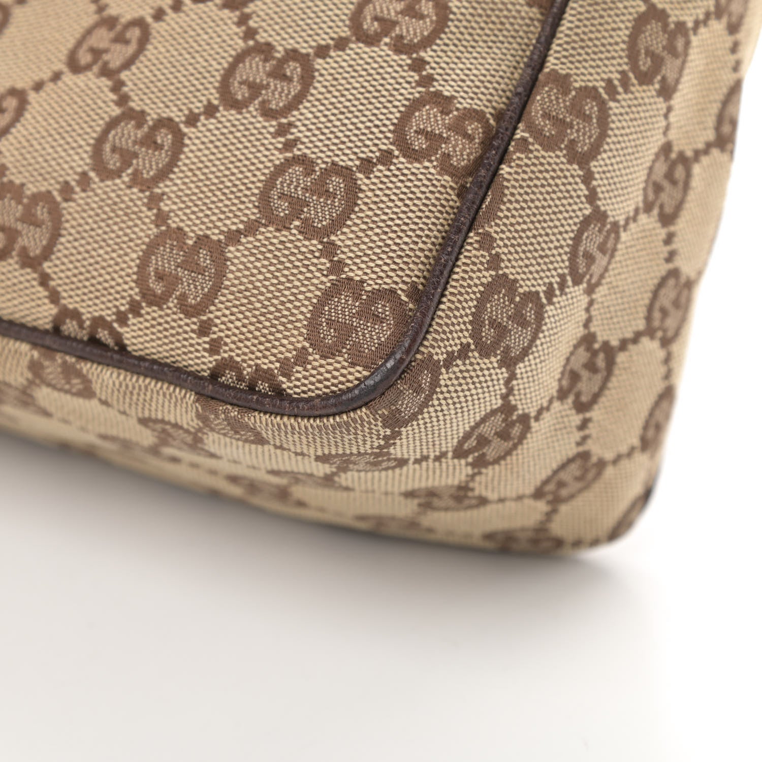 Gucci Monogram Shoulder Bag Dark Brown 10 of 14