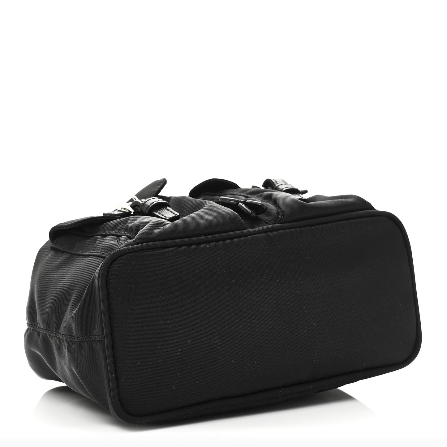 Nylon Vela Mini Crossbody Backpack Black