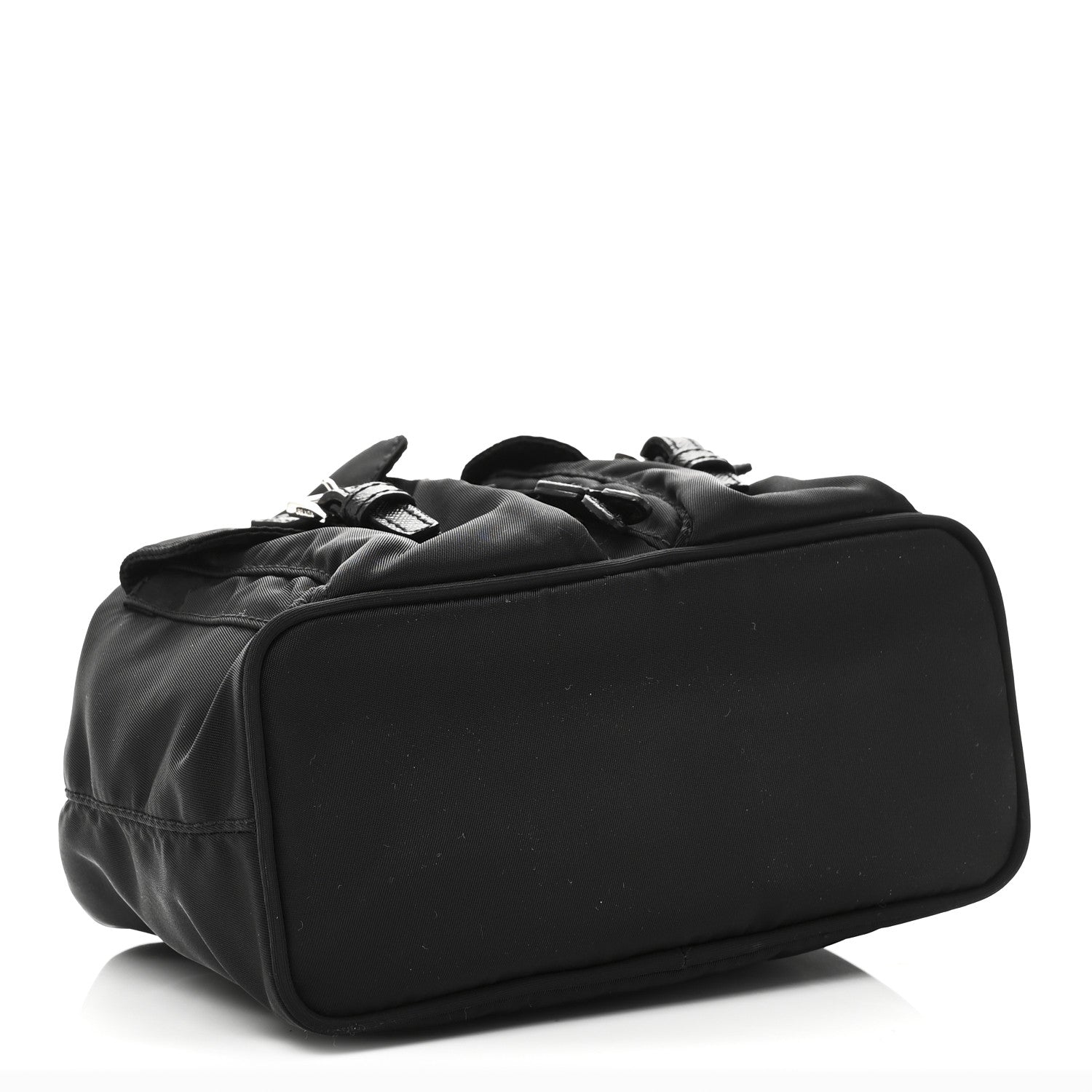 Prada Nylon Vela Mini Crossbody Backpack Black 4 of 9