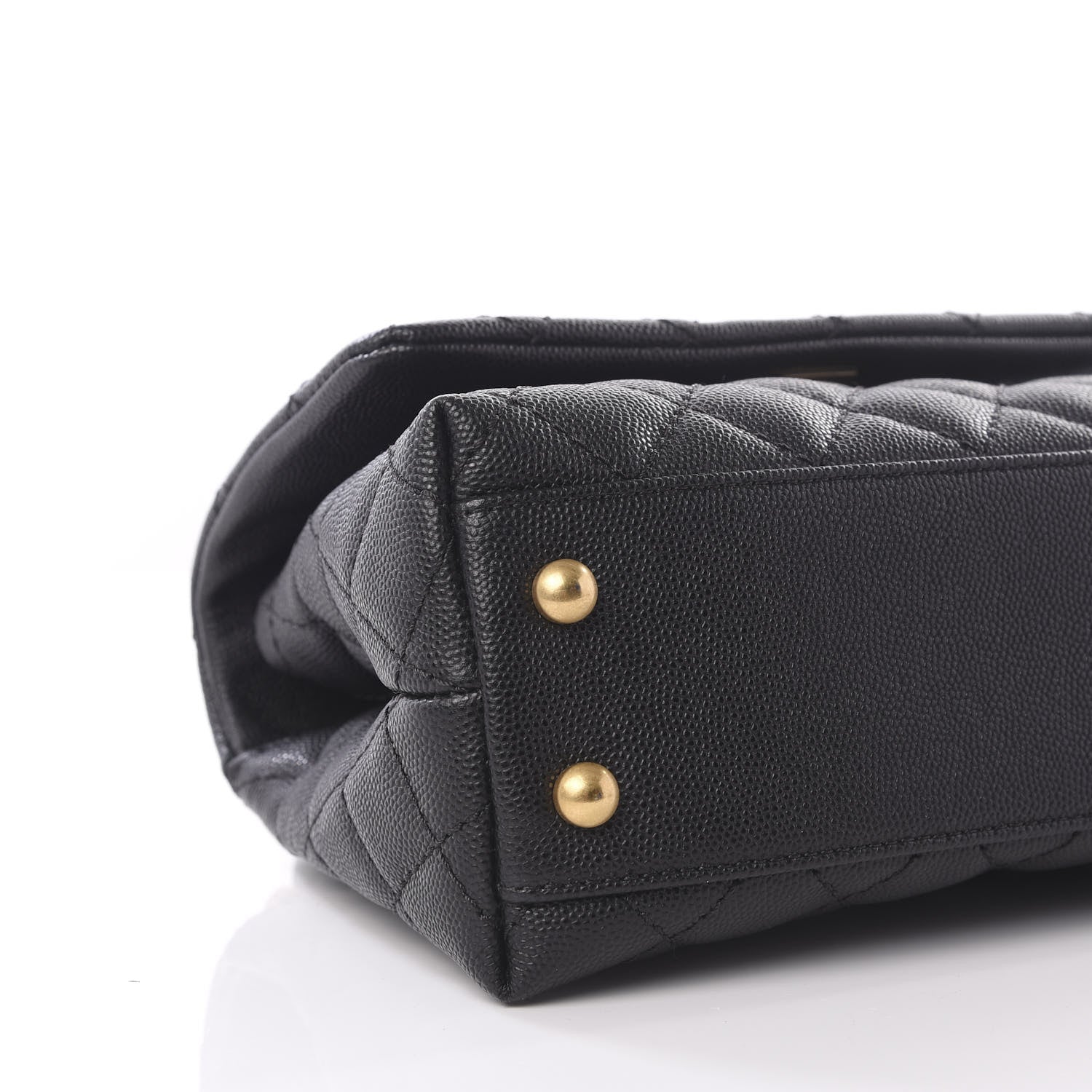 Chanel Caviar Quilted Mini Coco Handle Flap Black 9 of 10
