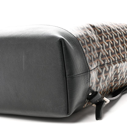 Goyard Goyardine Calfskin Cisalpin Backpack Black 9 of 9