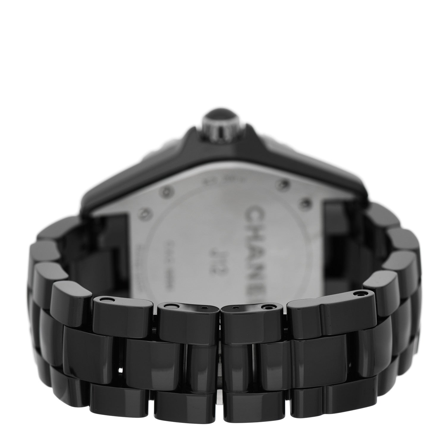 Chanel Stainless Steel Ceramic 38mm J12 Phantom Automatic Watch Black 3 of 5