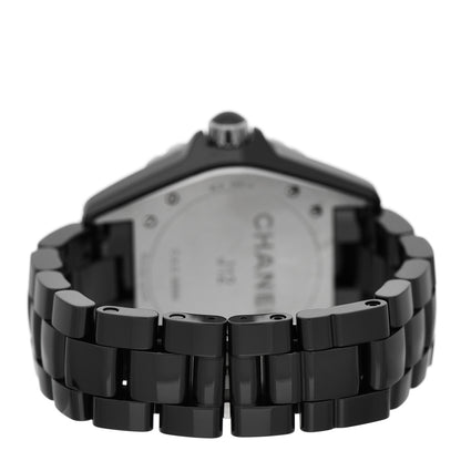 Chanel Stainless Steel Ceramic 38mm J12 Phantom Automatic Watch Black 3 of 5