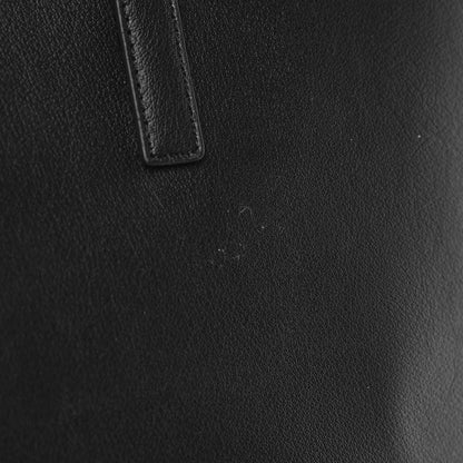 Saint Laurent Calfskin Large Shopping Tote Black 12 of 13