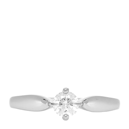 Bulgari Platinum Diamond .40ct Dedicata a Venezia Solitaire Engagement Ring 52 6 1 of 6