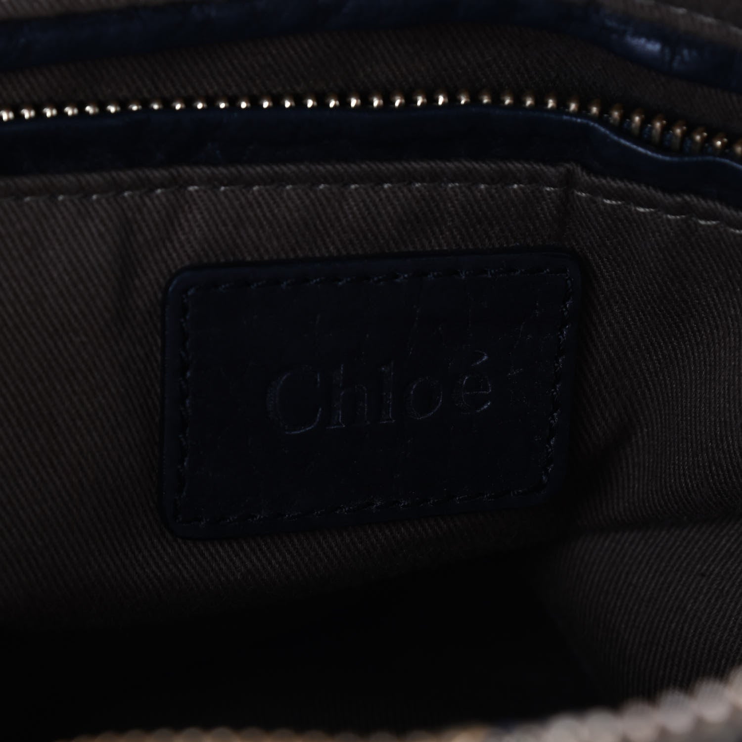Chloe Nubuck Calfskin Medium Marcie Satchel Black 6 of 9