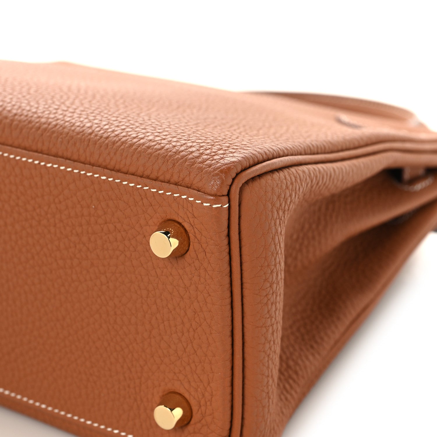 Hermes Togo Kelly Retourne 25 Gold 12 of 13