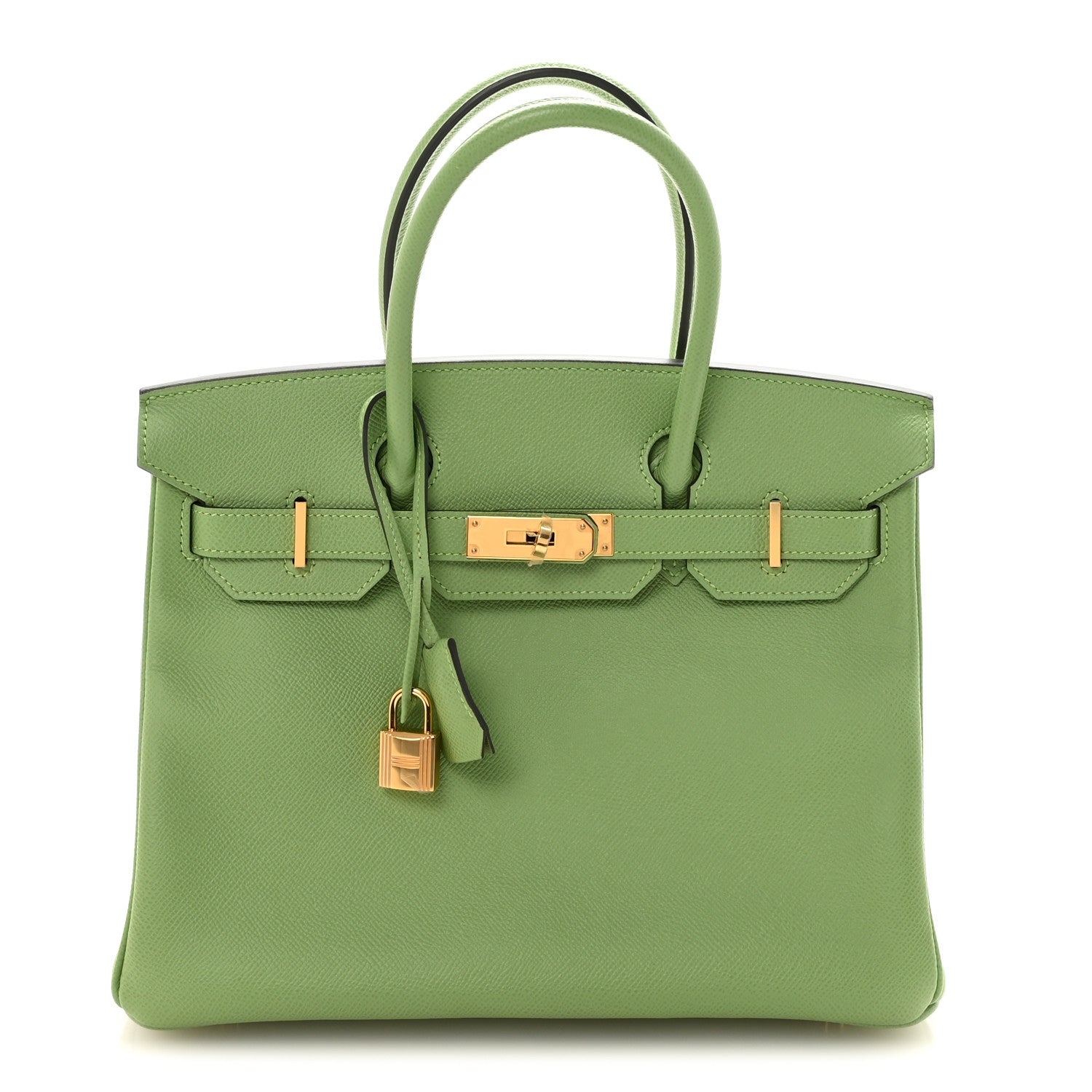 Hermes Epsom Birkin 30 Vert Criquet 1 of 10